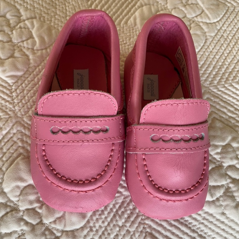 Pink Loafers for Toddler Girl Size 21